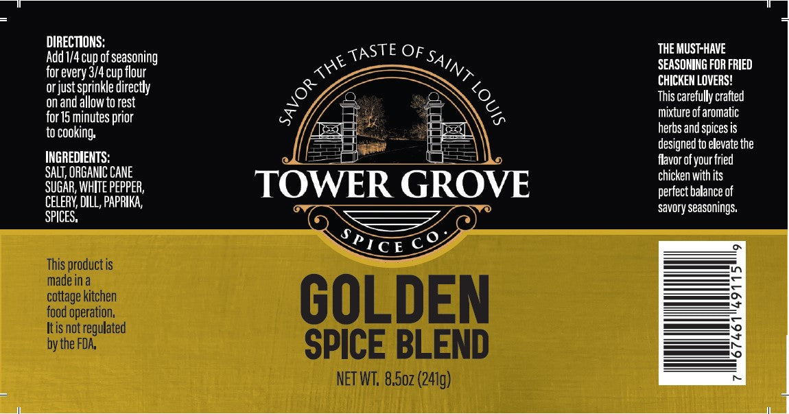 Tower Grove Spice Co's Golden Spice Blend